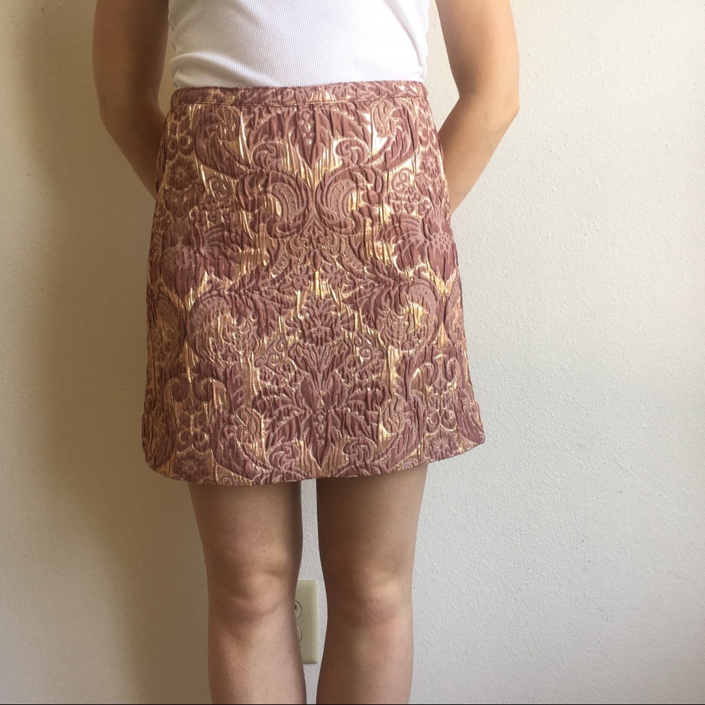 Pink skirt